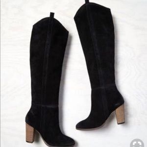 Dolce Vita  myste KH suede heeled boots sz 8